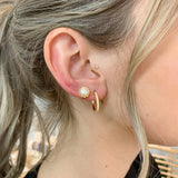 Gold Margaux Pearl Studs