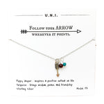 Follow Your Arrow Wherever It Point Necklace