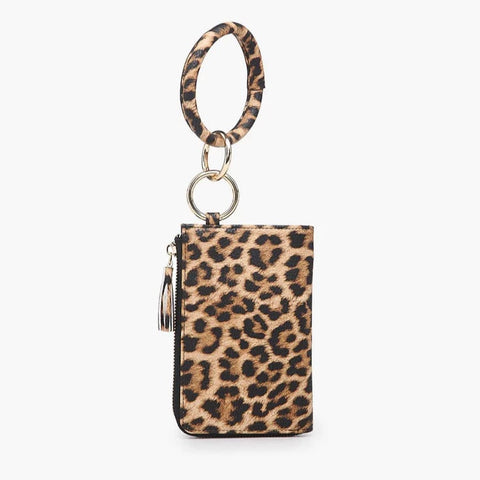 Leopard Liv Wallet Wristlet