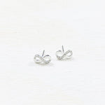 Sterling Silver Infinity Studs