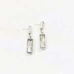 Fashion Double Rectangle Dangle Earrings