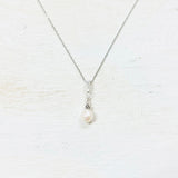 Sterling Silver Pearl Necklace