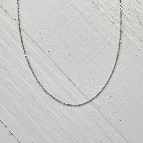 Sterling Silver 16-18” Link Chain