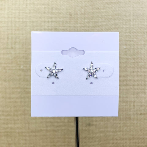 Fashion Starfish Sparkle Studs