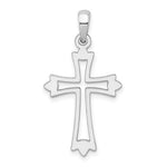 Sterling Silver Cut-out Cross Charm Necklace