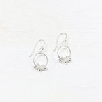 Sterling Silver Dangle Ball Earrings