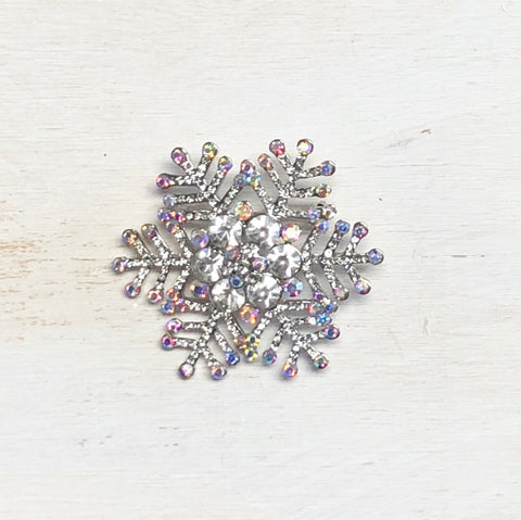 1.75" Snowflake Pin