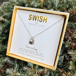 SWISH: Love is Key Charm Necklace