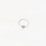 Sterling Silver Estate Heart Ring
