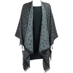 Snow Leopard Body Wrap- Black