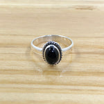 Sterling Silver Black Onyx Ring