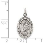 Sterling Silver Saint Christopher Charm