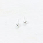 Sterling Silver Ball Studs