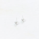 Sterling Silver Ball Studs