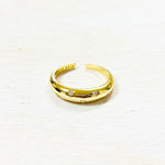 Star-Dome Ring Gold