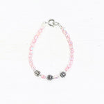 Baby Pink Crystal Bracelet