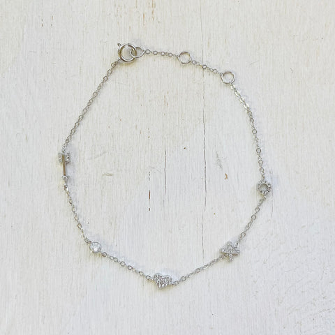 Sterling Silver Love Bracelet