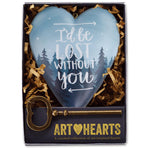 I’d be lost without you Art Heart