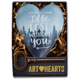 I’d be lost without you Art Heart