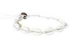 Shell White Cord Bracelet