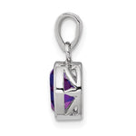 Sterling Silver Amethyst Necklace