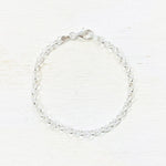 Sterling Silver Circle Link Bracelet