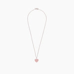Stone Heart Toggle Necklace