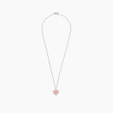 Stone Heart Toggle Necklace