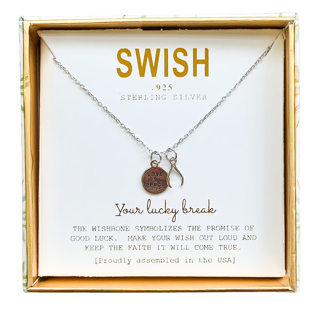 Swish: Your Lucky Break Charm Necklace – Michelle's Jewelry Studio