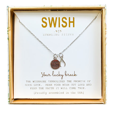 Swish: Your Lucky Break Charm Necklace
