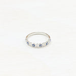 Sterling Silver Evil Eye Ring