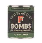 F Bombs Whiskey River Candles