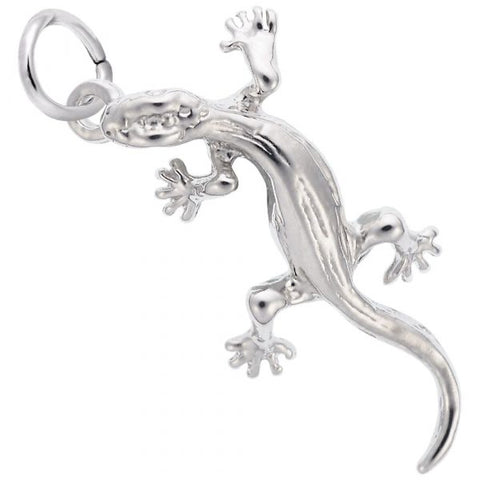 Sterling Silver Lizard Charm