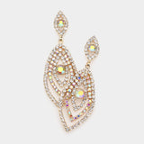 Fashion Rhinestone Dangle Earrings