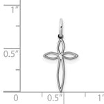 Sterling Silver Cross Charm Necklace