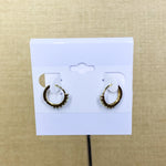 Fashion Crystal Huggie Hoops