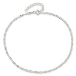 Sterling Silver Twisted Chain Anklet