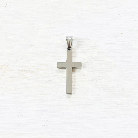 Stainless Steel Small Cross Pendant