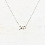 Sterling Silver XO Necklace