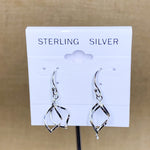 Sterling Silver Double Twist Dangle Earring