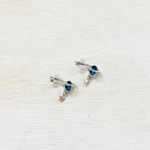 SS Planet Stud Earrings