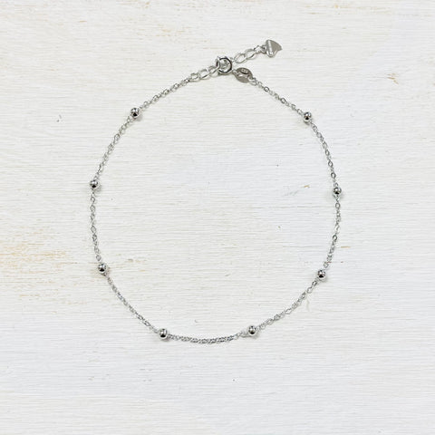 SS Ball Anklet