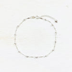 Sterling Silver Ball Anklet