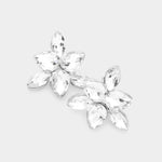 Fashion Teardrop Cluster Studs