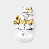 Fashion Metal Snowman Pin/Pendant