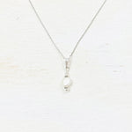 Sterling Silver Pearl Necklace