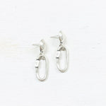 Fashion Carabiner Style Dangle Earrings