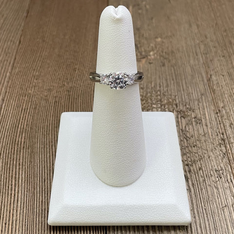 Sterling Silver Engagement Style Ring