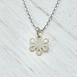 Princess Collection SS Flower Necklace