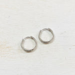 Fashion Silver Hoops